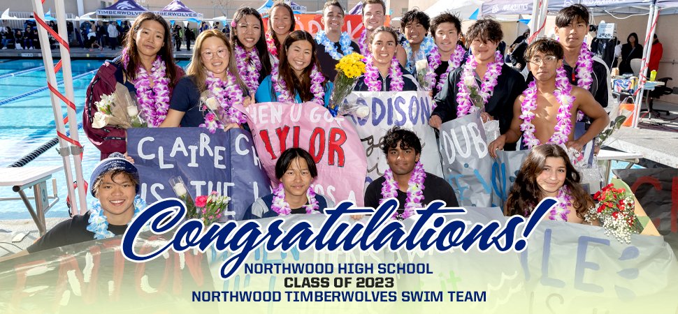 2016 NHS Swim Team Seniors